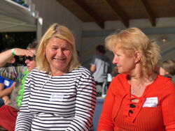 Beach-Volleyballturnier der tandem BTL, Impressionen, Zuschauerinnen
